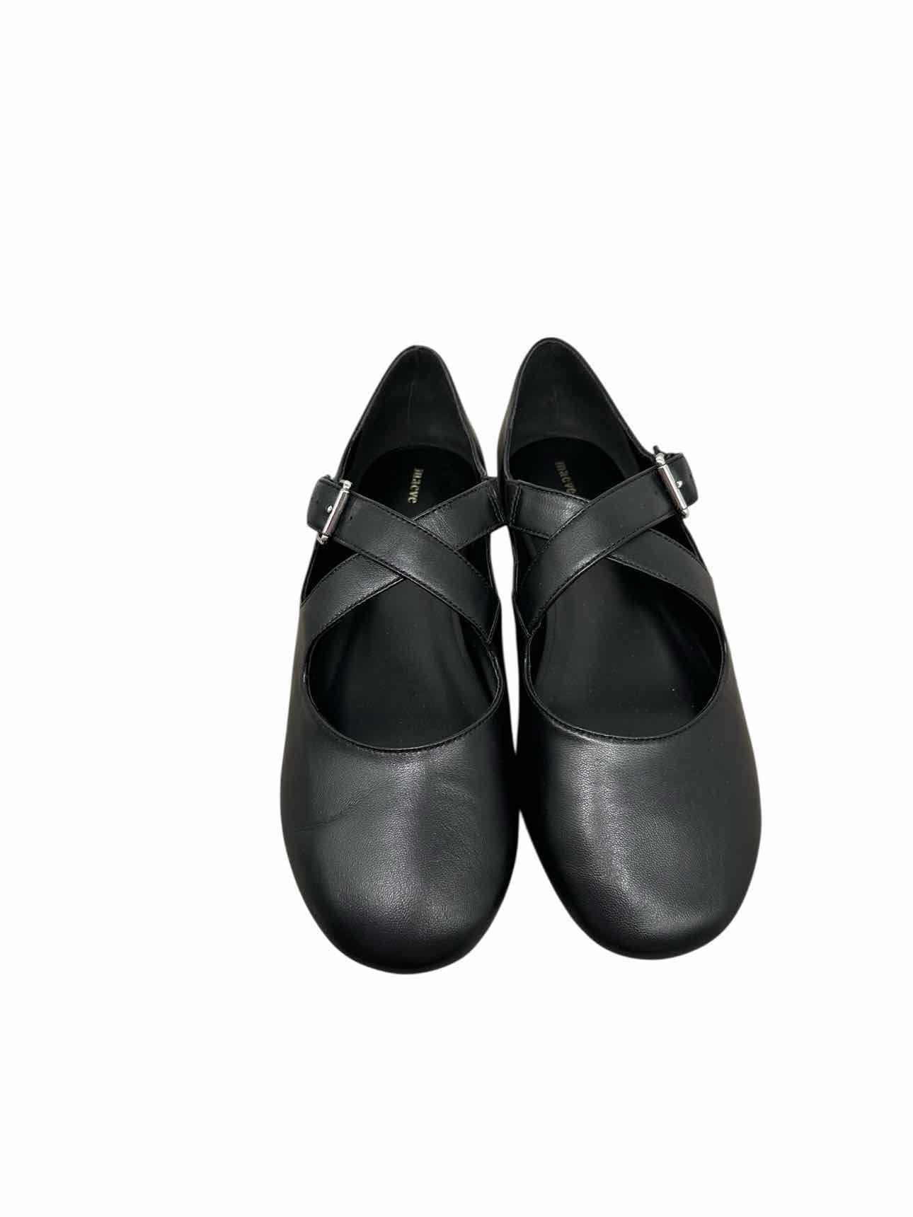 Maeve Criss Cross Mary Janes Black Shoe Size 7 **NEW**