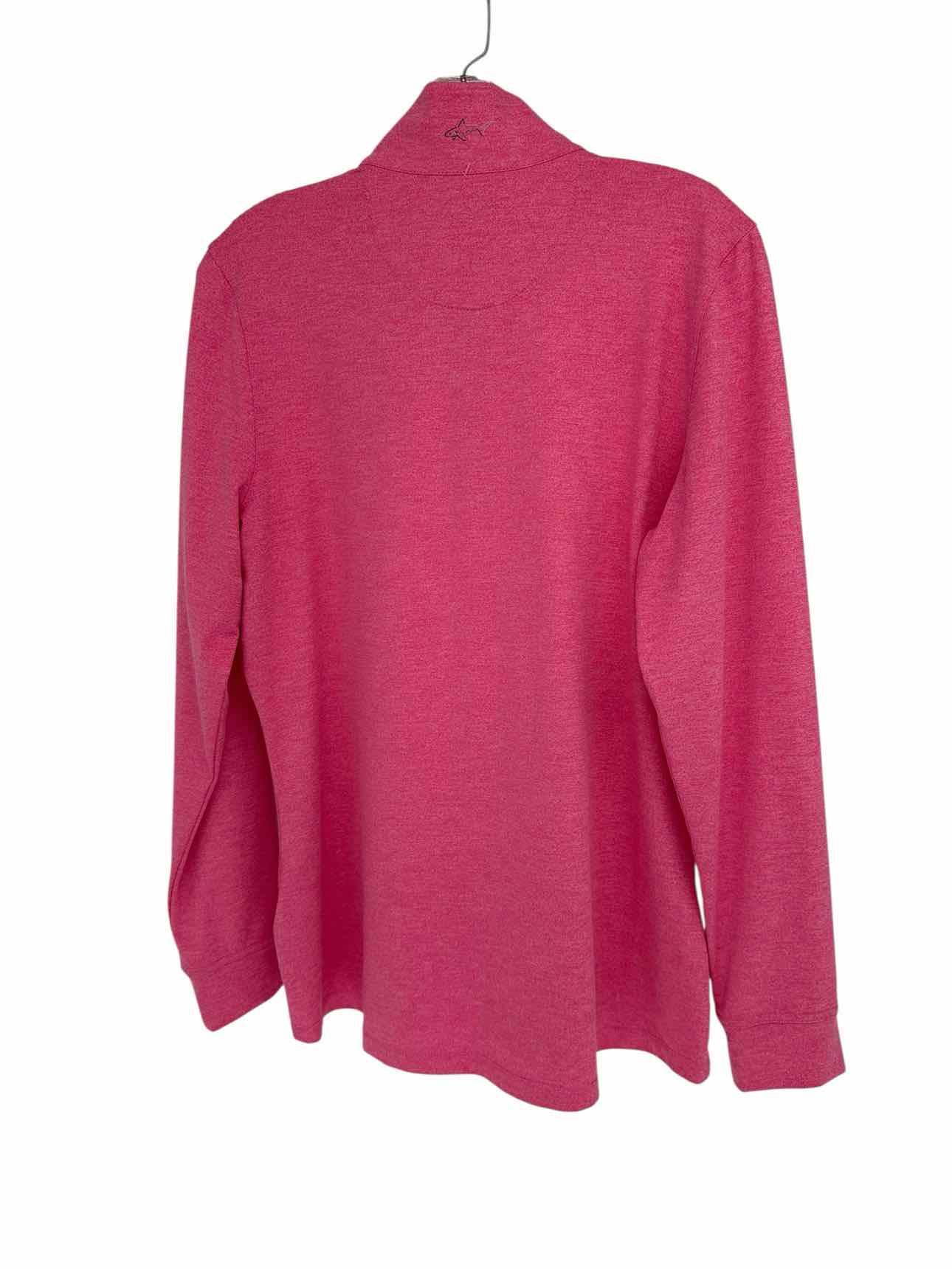 Greg Norman Pink Quarter-zip Size L