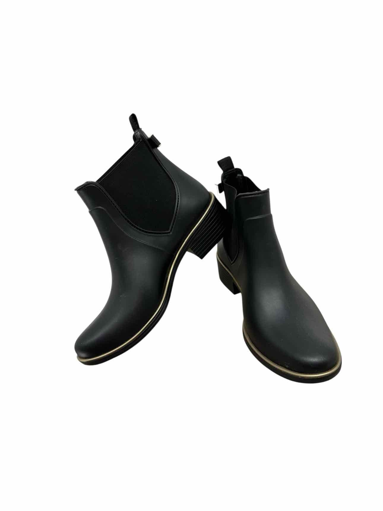 Kate Spade Sedgewick Rain Boot Black Shoe Size 6