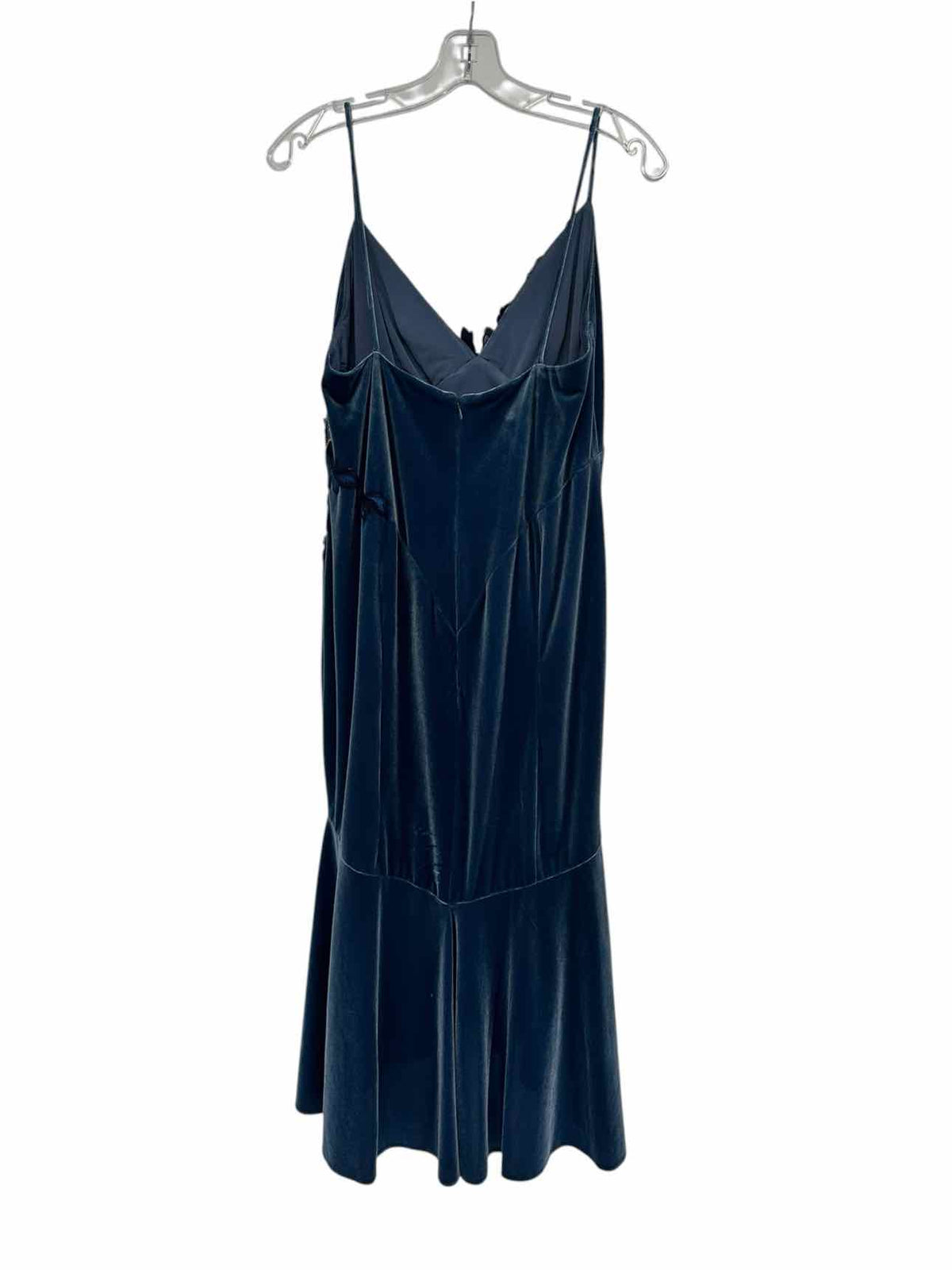 Theia Blue Spaghetti Strap Dress Size 12