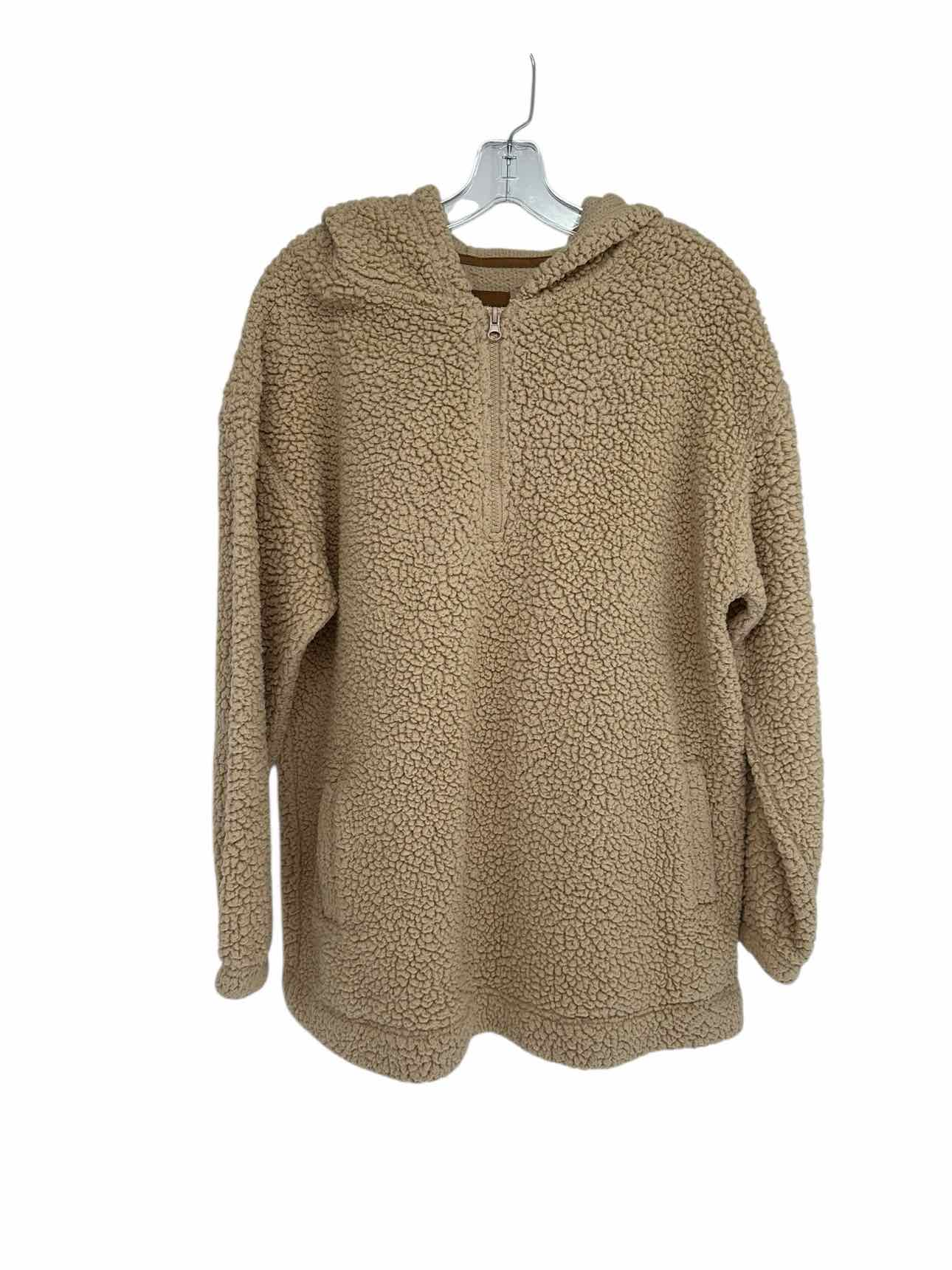 Koolaburra by Ugg Beige Quartzer-Zip Fleece Size L