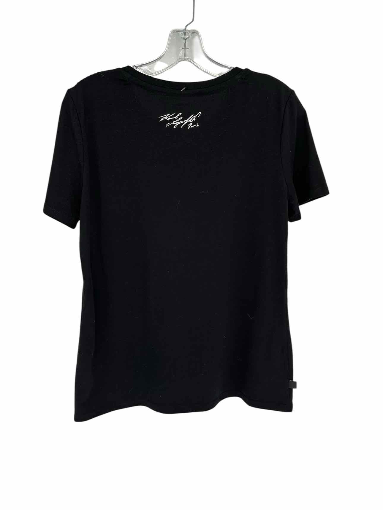 Karl Lagerfeld Black Size S T-shirt