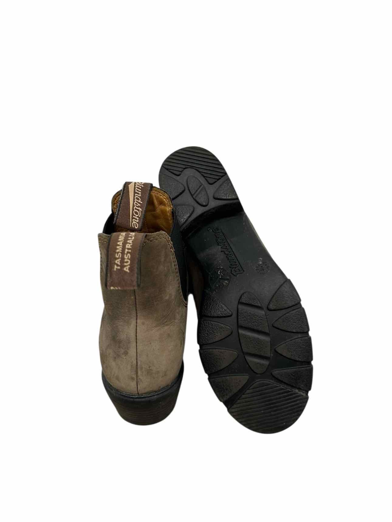 Blunderstone Series #1673 Lug Sole Brown Bootie Shoe Size 7