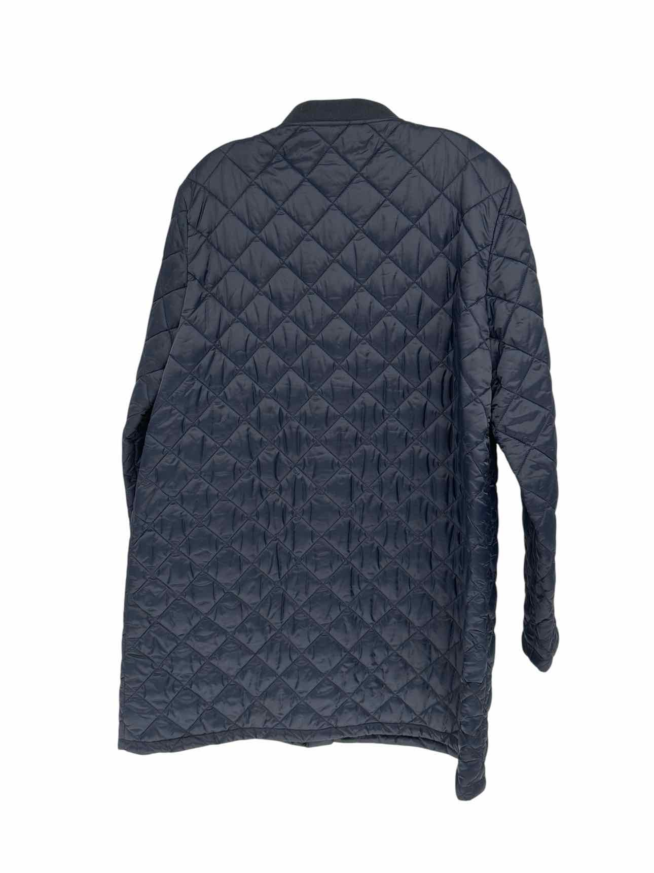 Barbour Summer Border Quilted Navy Jacket Size S