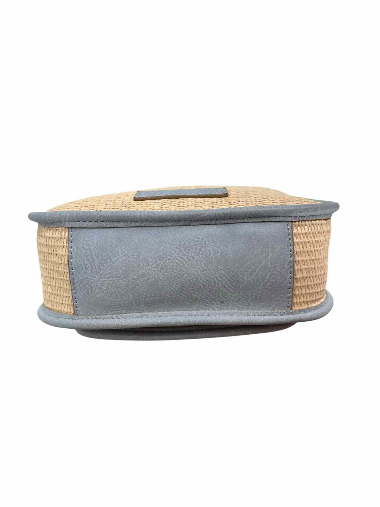The Pioneer Woman Blue Straw Crossbody