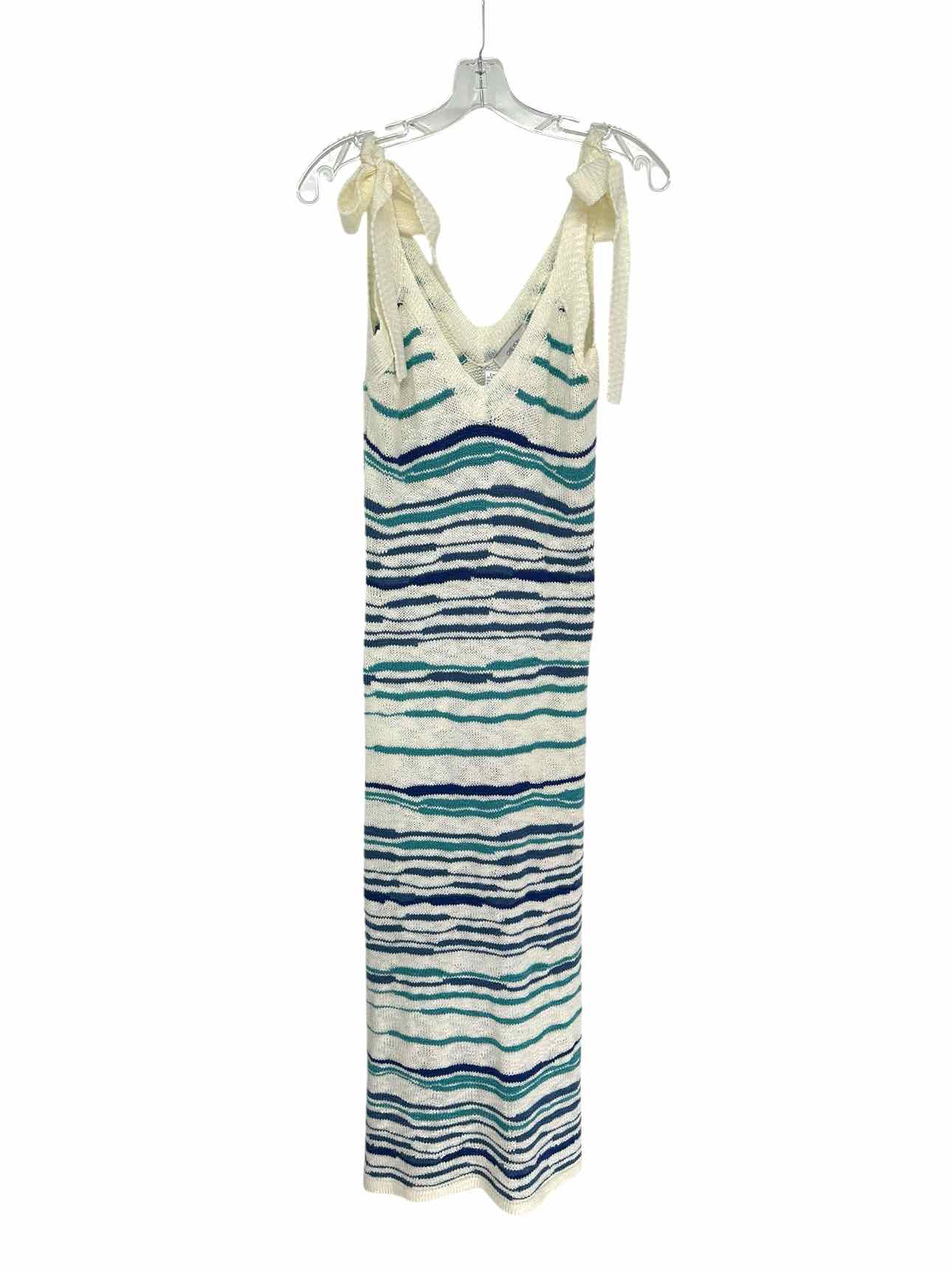 Greylin Blue Stripe Maxi Size M