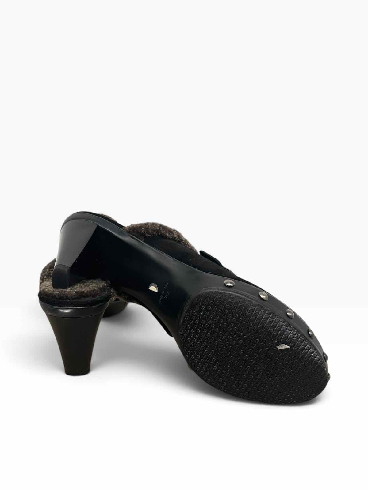 Stuart Weitzman Clogger Shoes Black Shoe Size 10 **NEW**