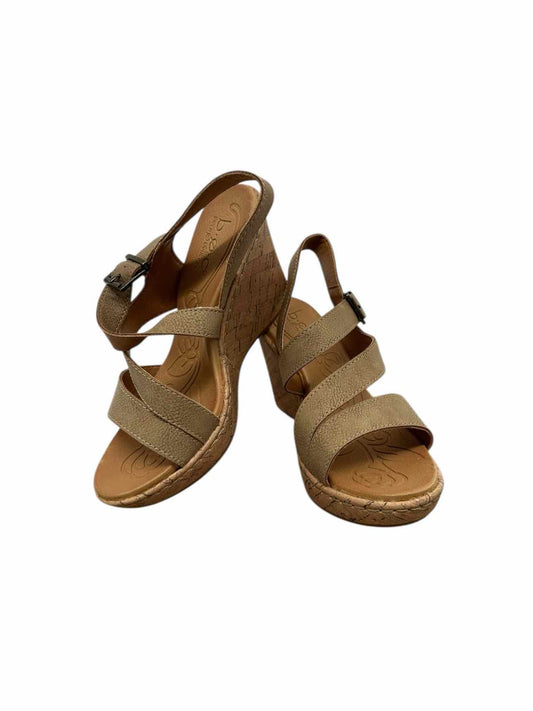 B.O.C Schirra Cork Wedge Taupe Shoe Size 6  **NEW**