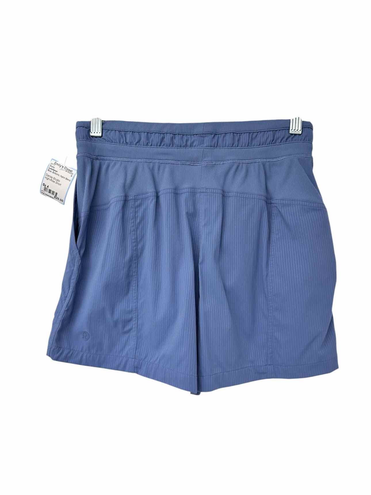 Lululemon Dance Studio High-Rise Short Blue Size 4