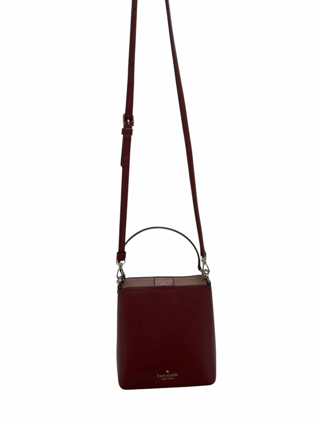 Kate Spade Darcy Bucket Bag Raspberry Leather Bucket Bag