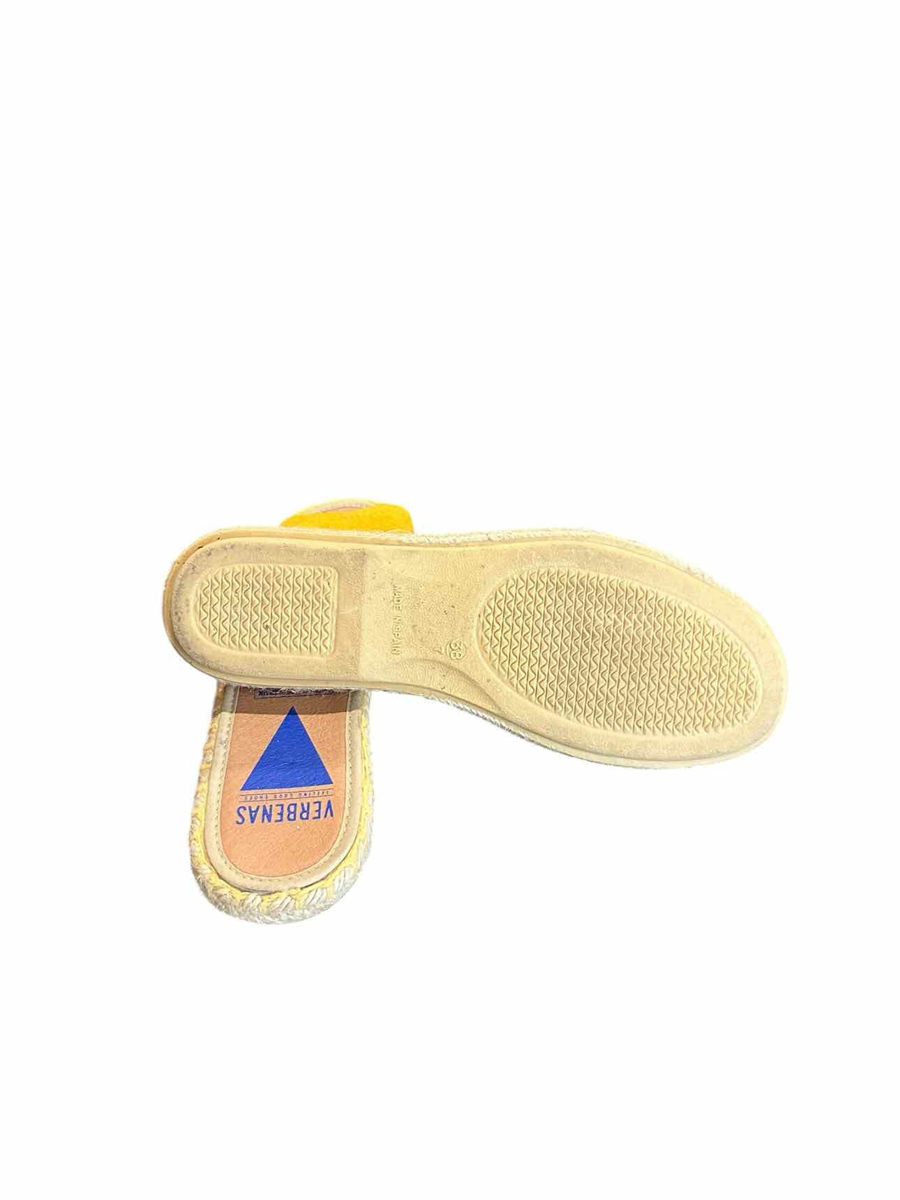 Verbenas Mustard Shoe Size 7 Slides