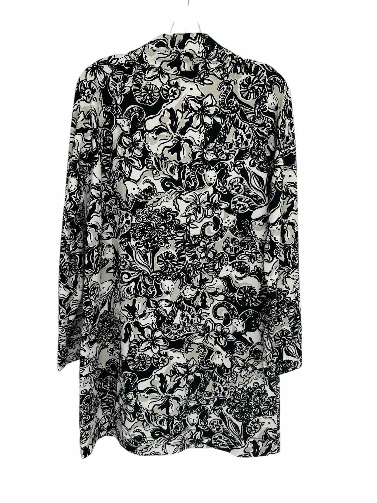Lilly Pulitzer Black/white Size M Dress