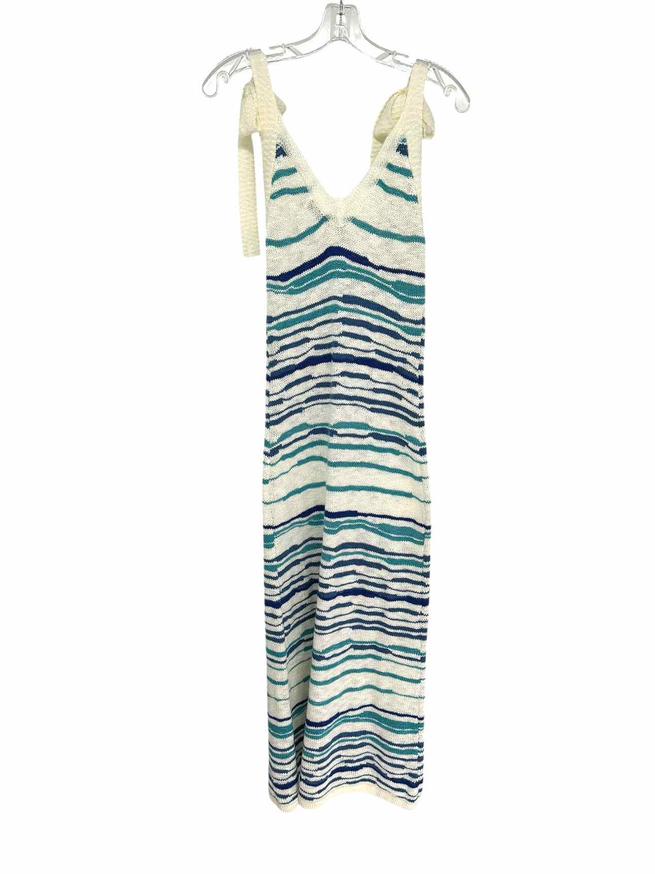 Greylin Blue Stripe Maxi Size M