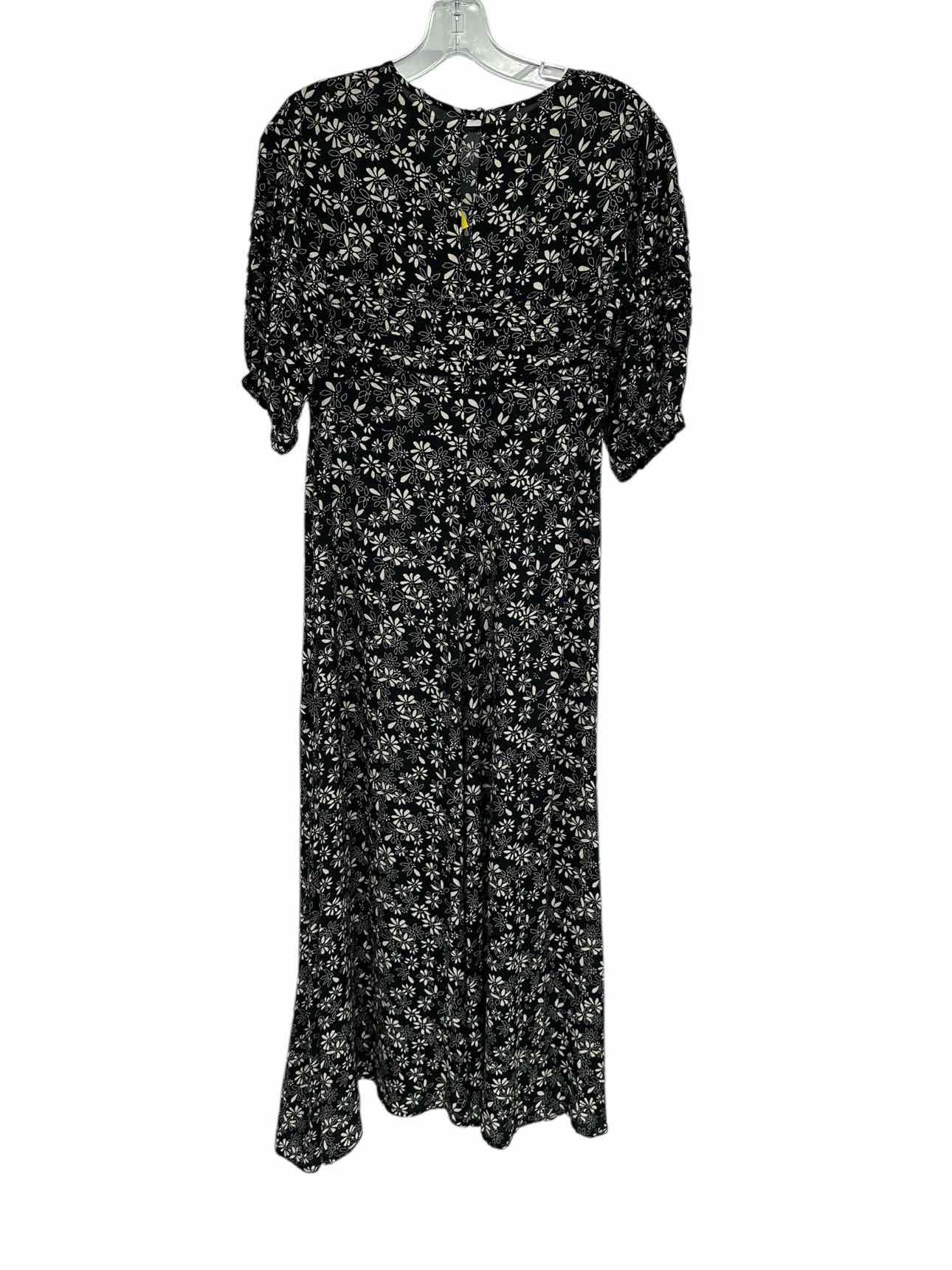 Free People Jessie Ditsy Midi Short Sleeve Dress Size 0