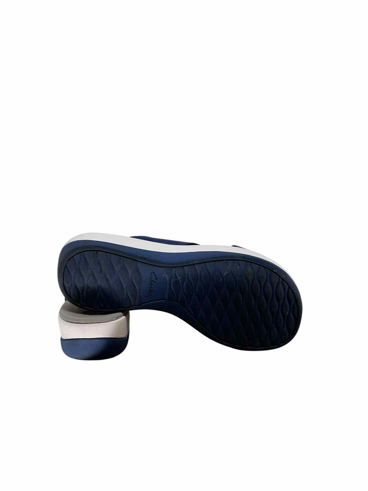 Clarks Arla Elin Blue Sandals Shoe Size 7