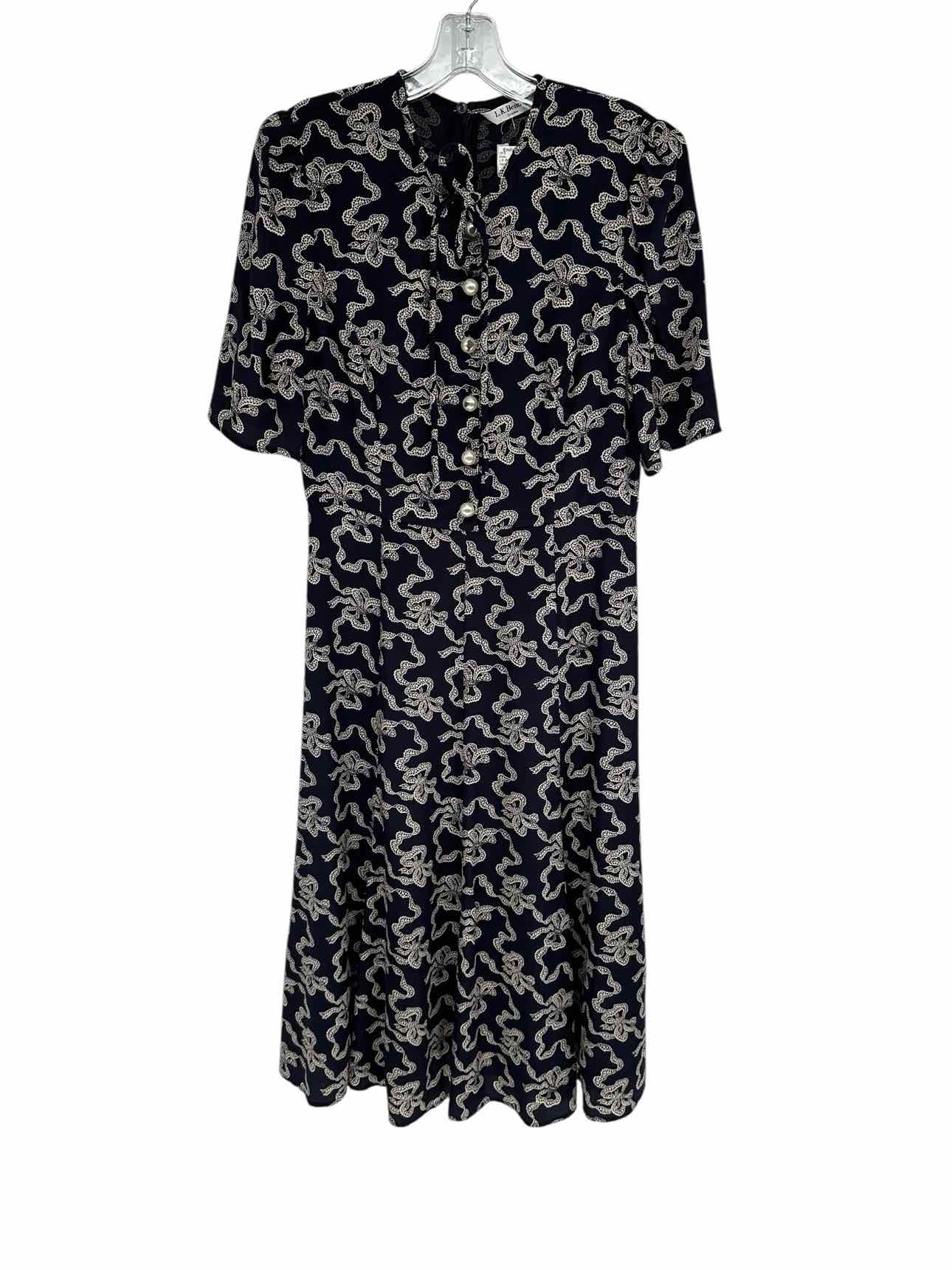 L.K. Bennett Navy Size 6 Dress