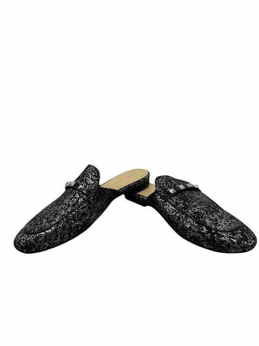 Marc Fisher Silver Mules Shoe Size 8