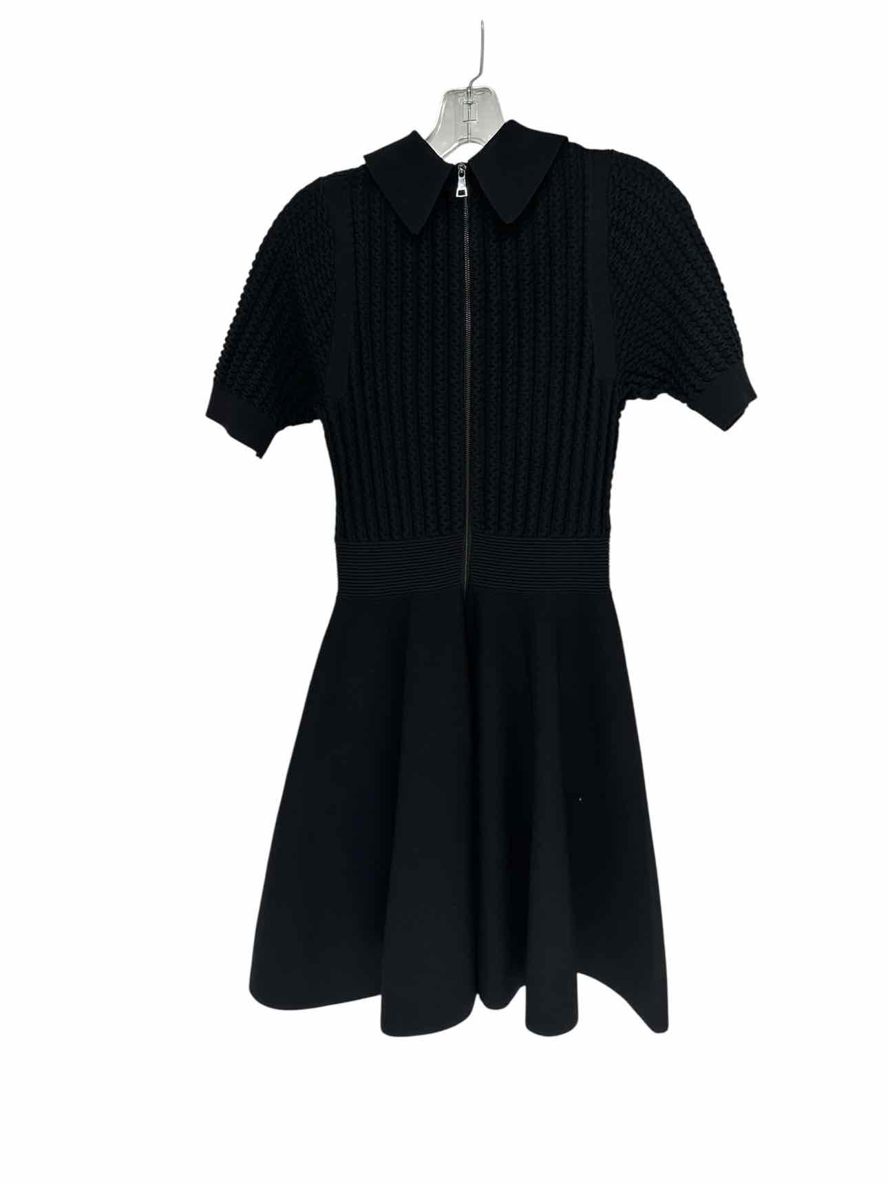 Ted Baker Mia Short Sleeve Skater Dress Black Size 4