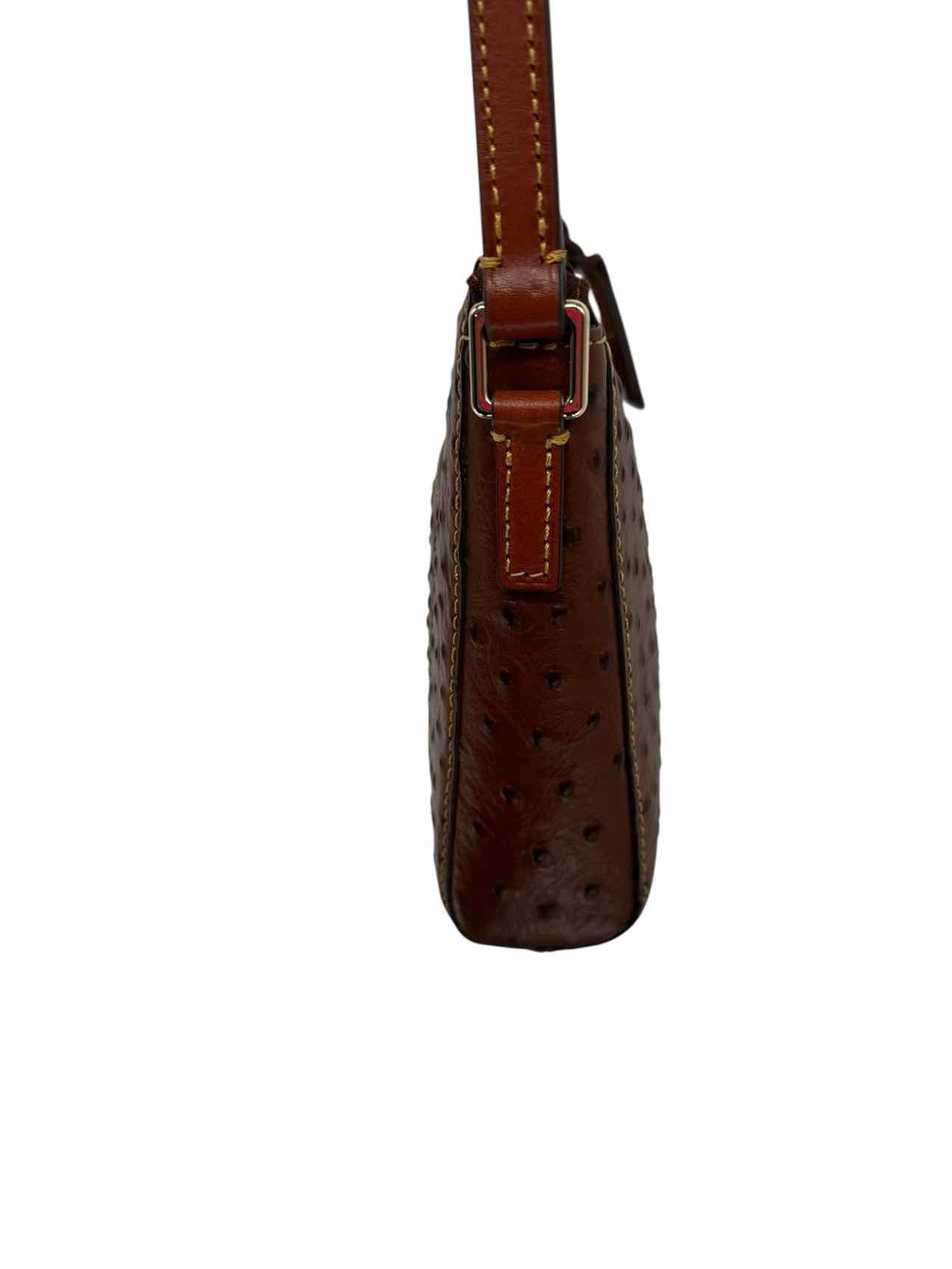 Dooney & Bourke Ostrich Embossed Lexington Crossbody