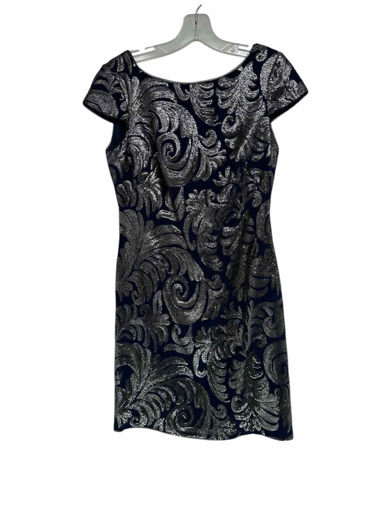 Adrianna Papell Navy Size 4 Dress