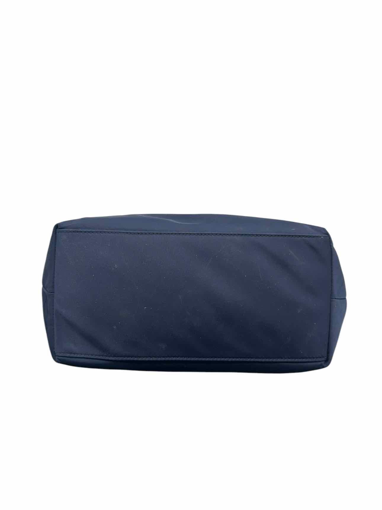 Kate Spade Watson Lane Varsity Stripe Small Maya Navy Nylon Tote