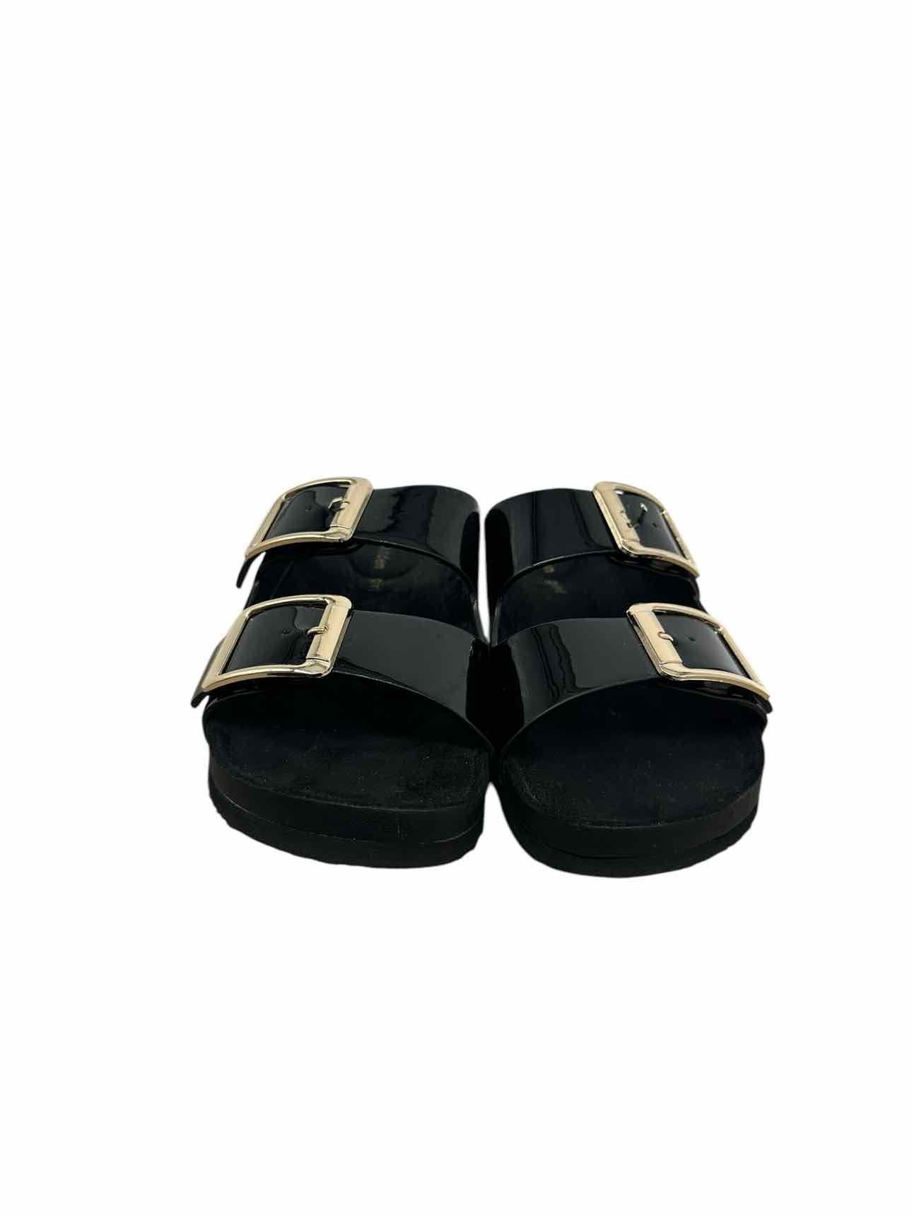 Madden Girl Black Sandals Shoe Size 7.5 **NEW**