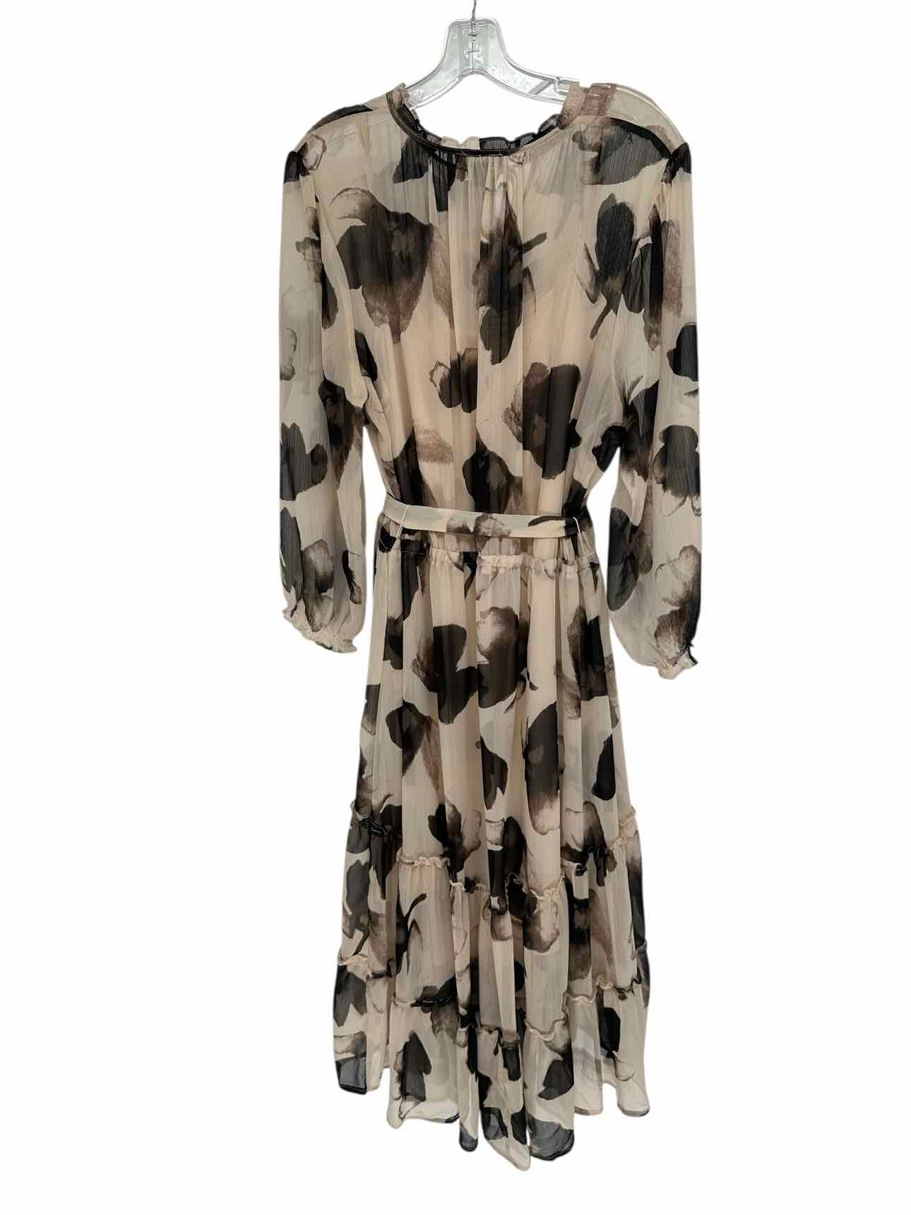 Simply Vera Vera Wang Beige Long Sleeve Dress Size XXL