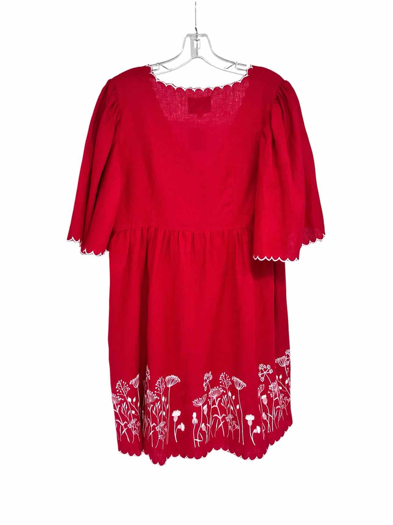 Tuckernuck Britton Mini Dress Red Size S