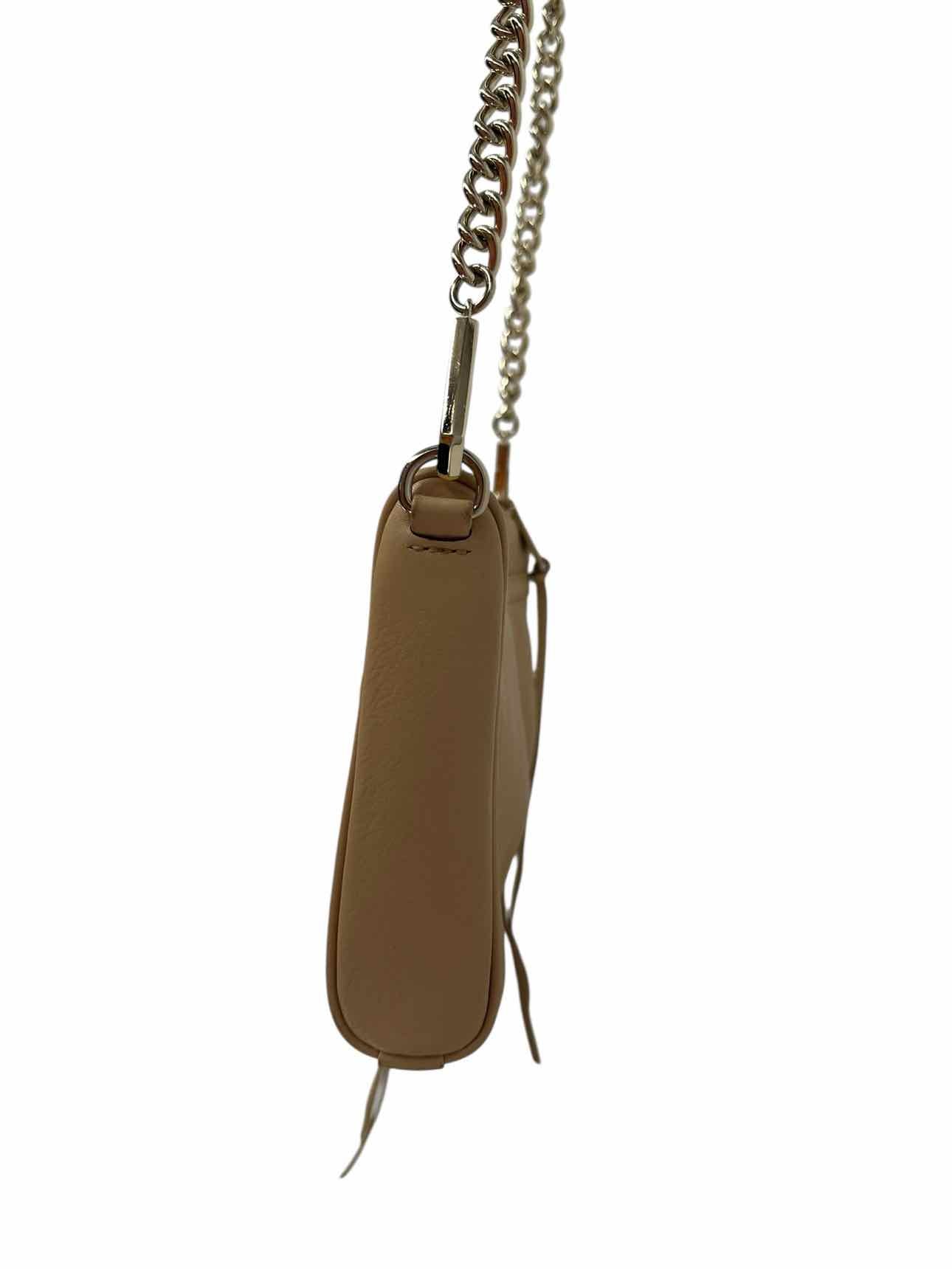 Rebecca Minkoff Mini M.A.C. Beige Leather Crossbody