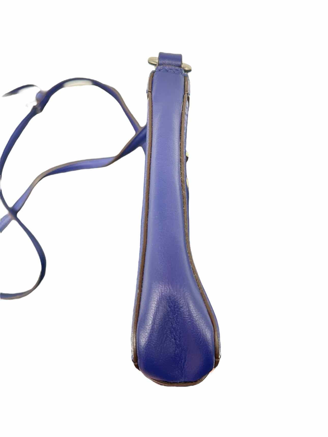 Ralph Lauren Blue Leather Crossbody