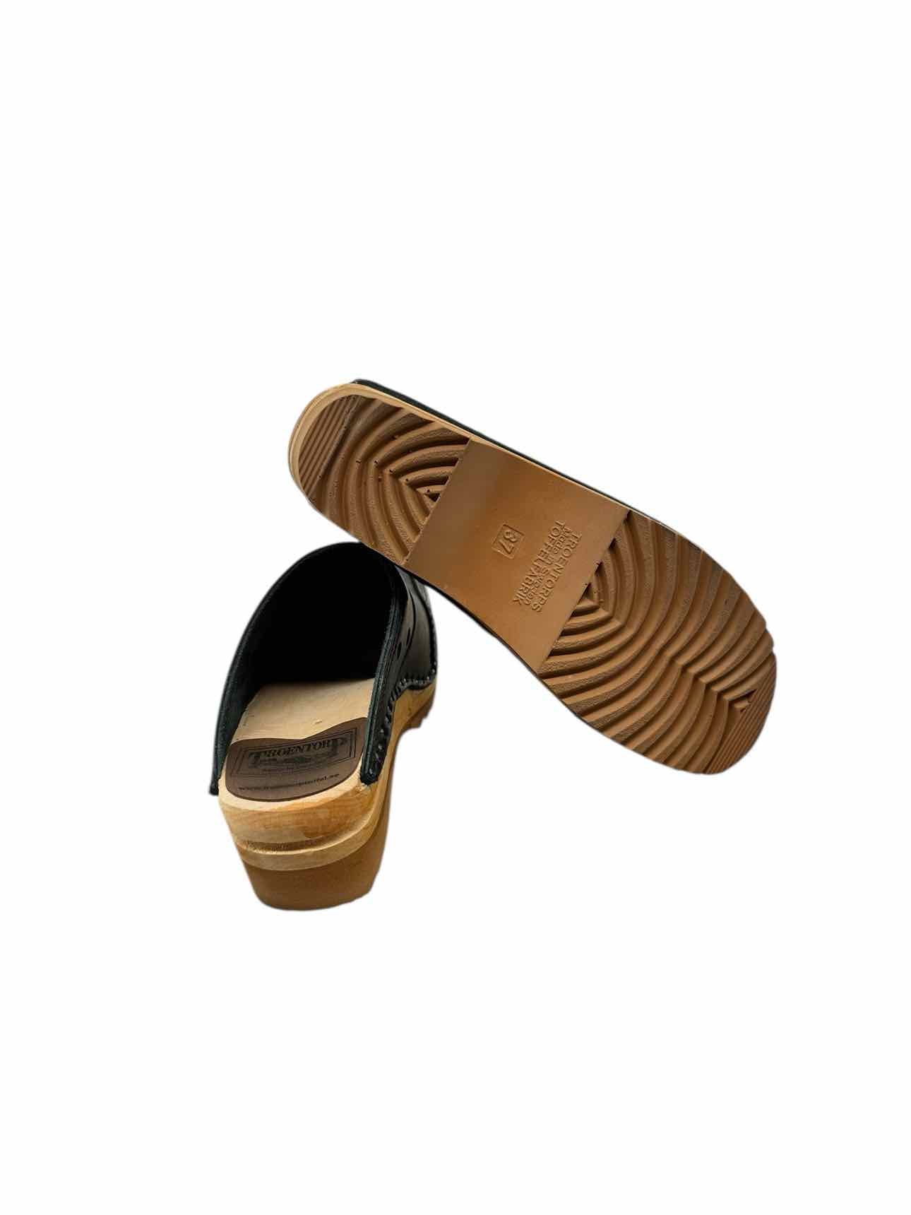 Troentorp Durer Clogs Black Shoe Size 6.5