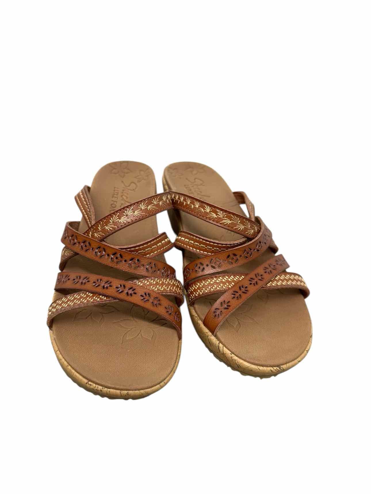 Skechers Beverlee Tiger Posse Sandal Shoe Size 7