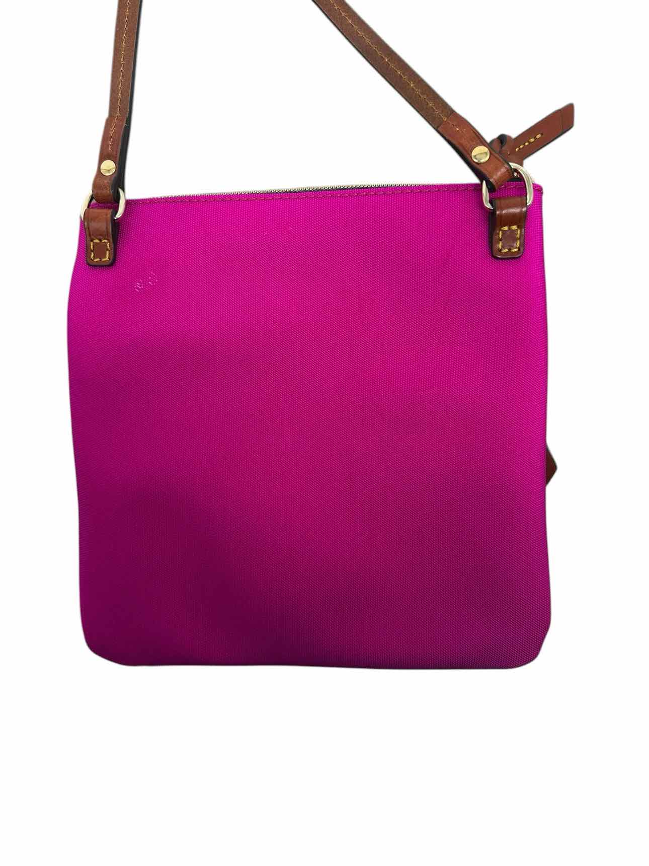Dooney & Bourke Fuschia Nylon Crossbody
