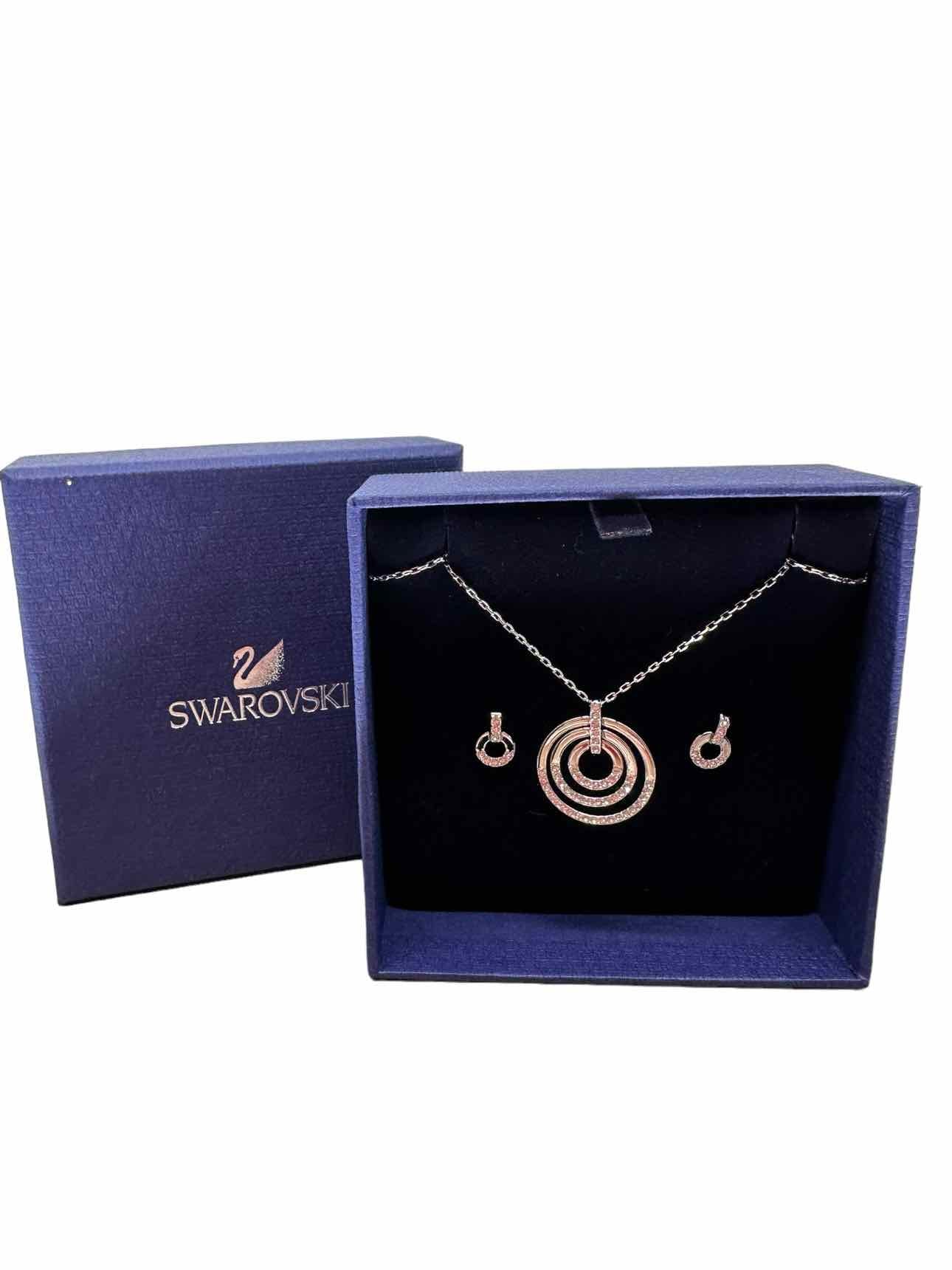 Swarovski Silver Crystal Jewelry Set **NEW**