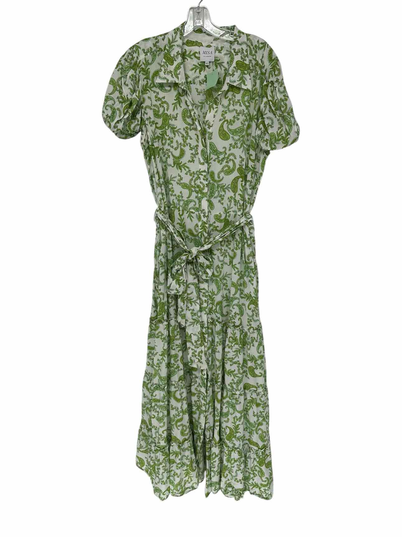 Anthropologie Misa Los Angeles Green Maxi Size XL