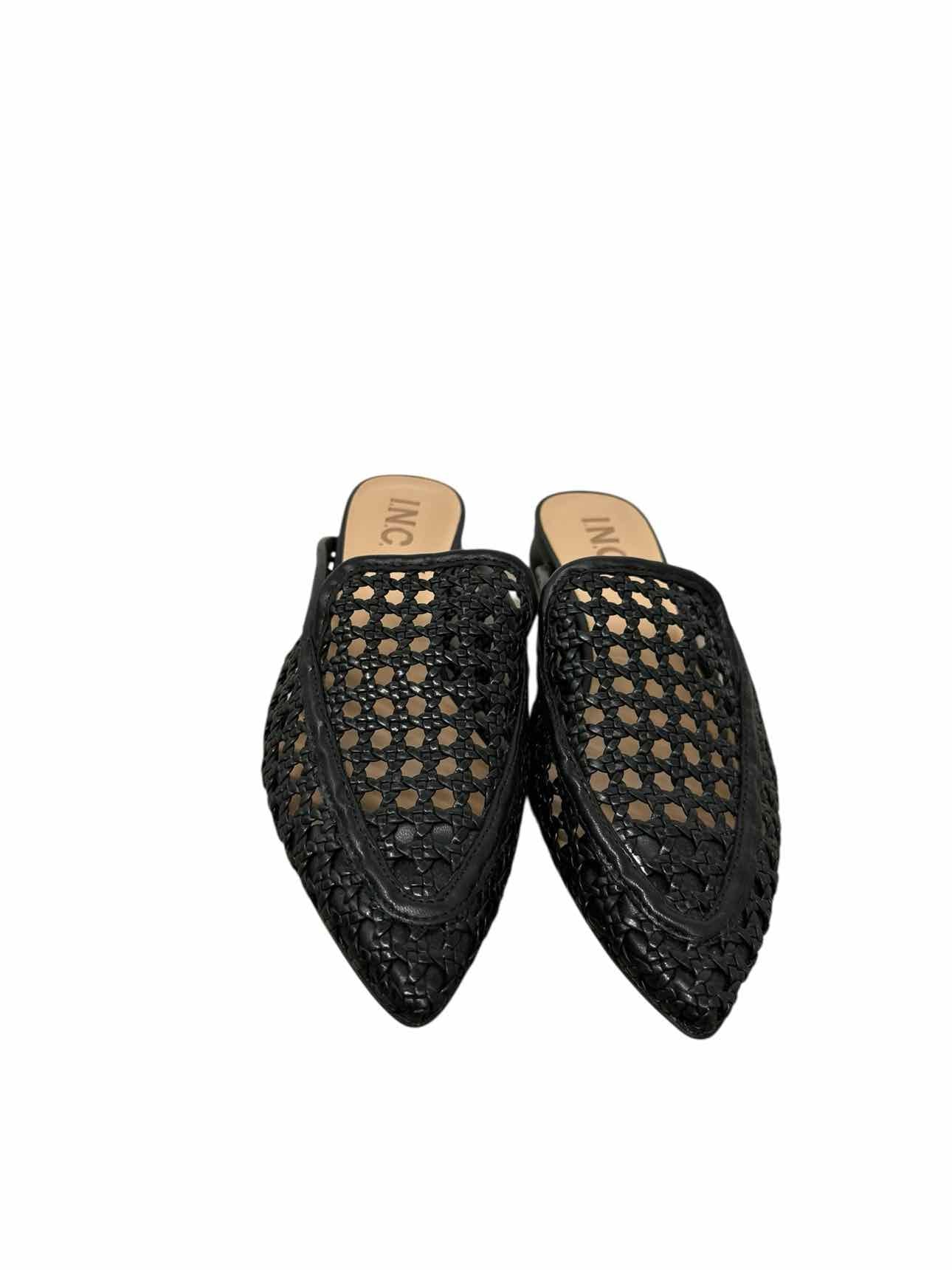 I.N.C. Jalissa Braided Mule Black Shoe Size 6 **NEW**