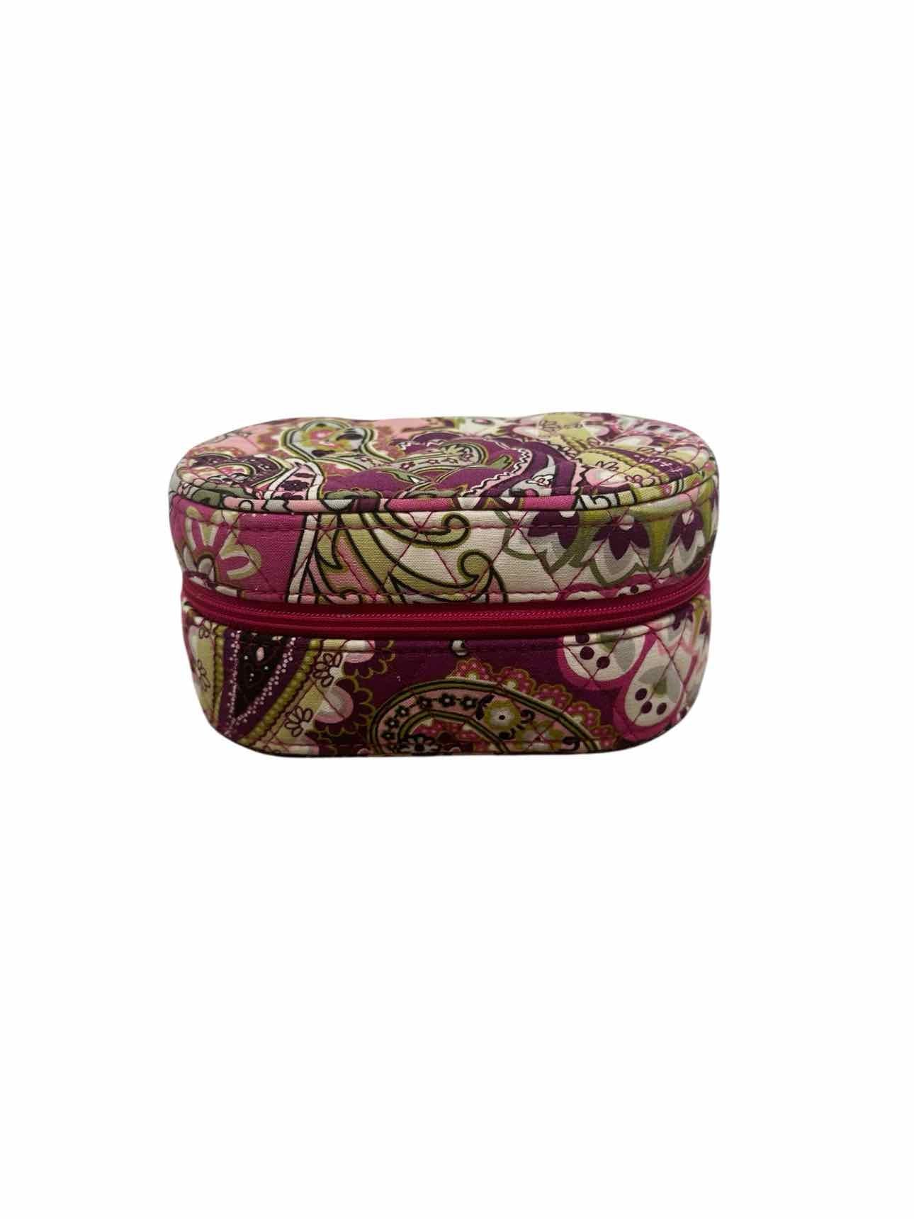 Vera Bradley Pink Paisley Jewelry Case