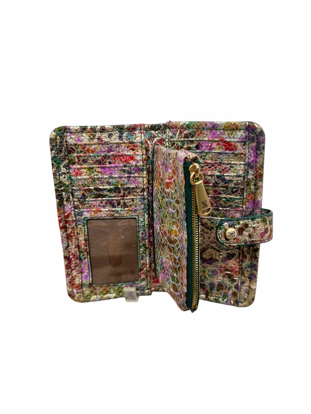 Hobo Torch Snap Wallet in Rainbow Cheetah