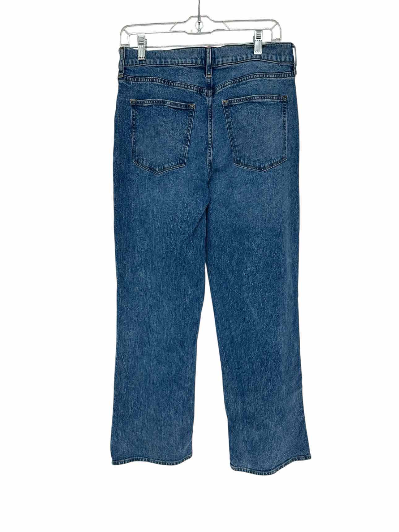 J. Crew Wide Leg Blue Jeans Size 8