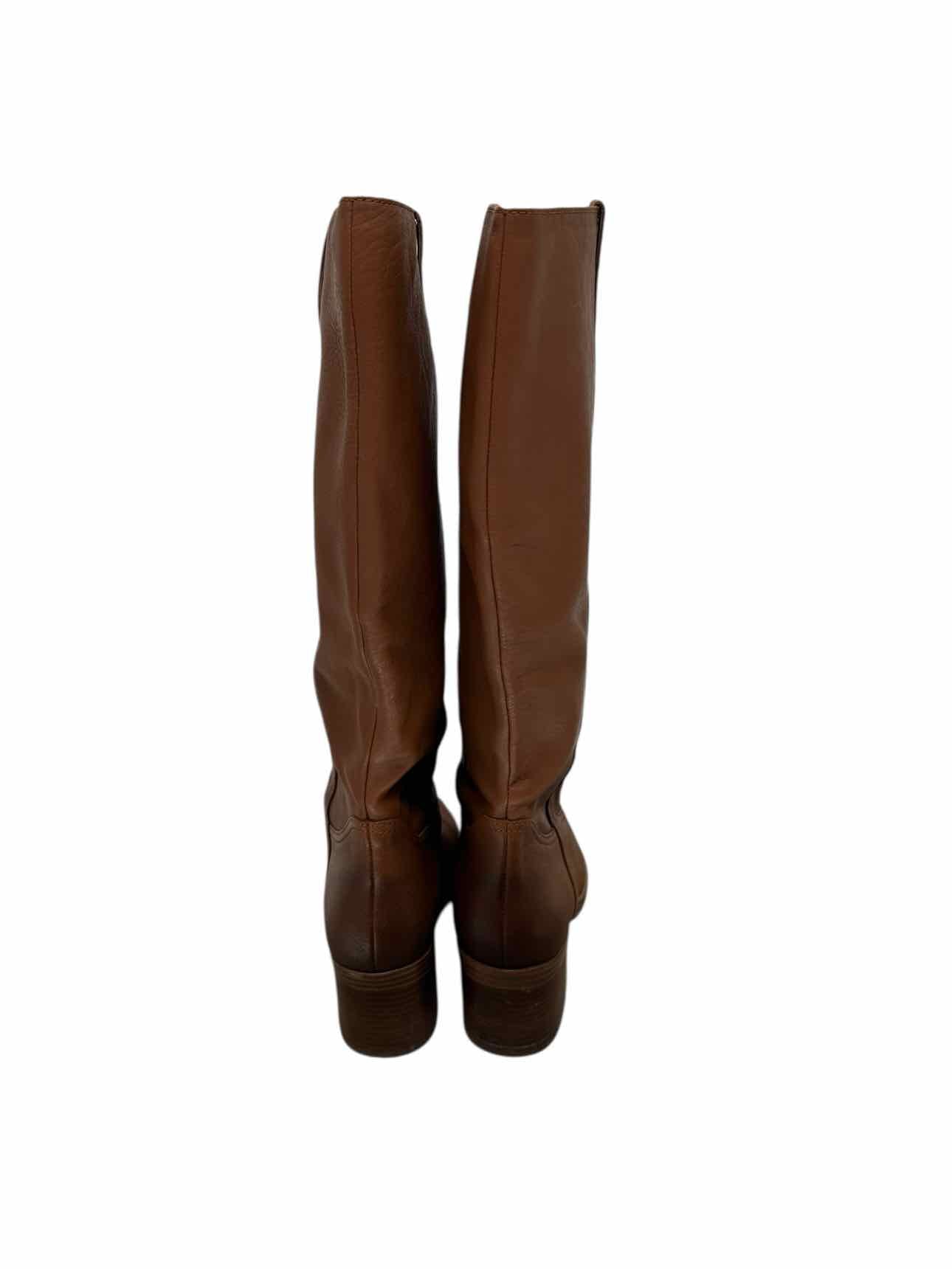 Marc Fisher Hydria Tall Boots Tan Shoe Size 10