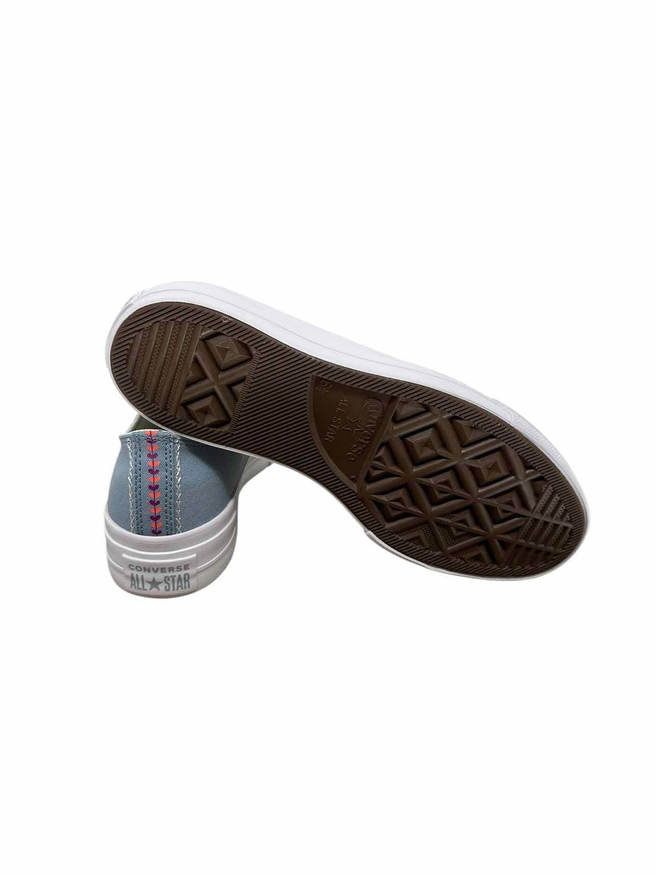 Converse Liftox Chuck Taylor All Star Lift Platform Low Gray Sneakers Shoe Size 8.5 **NEW**