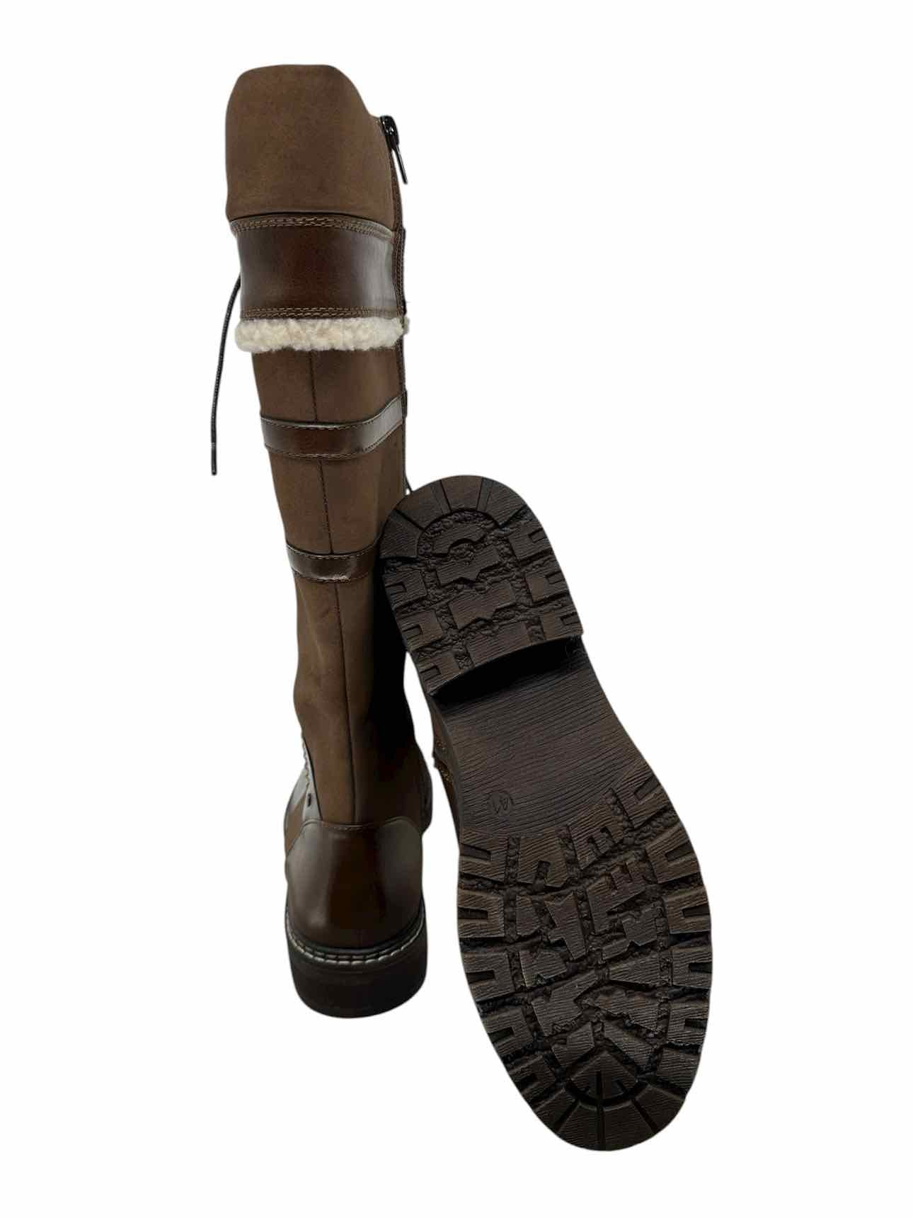 Patrizia Algeron Boot Brown Shoe Size 9.5 **NEW**