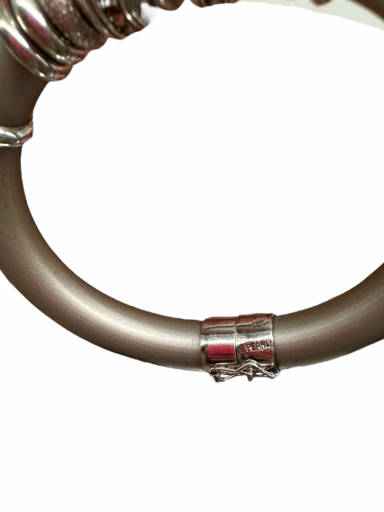 Erwin Pearl Vintage Rubber CZ Bracelet