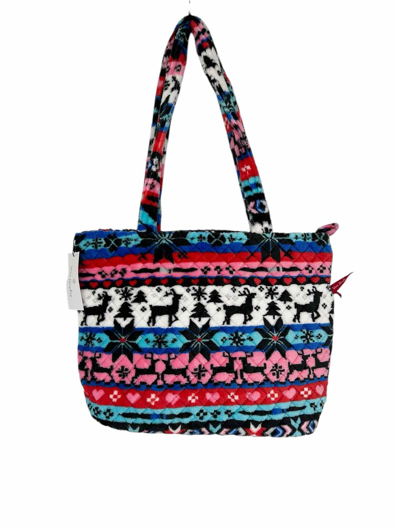 Vera Bradley Small Vera Tote in Nordic Stripe Multi **NEW**