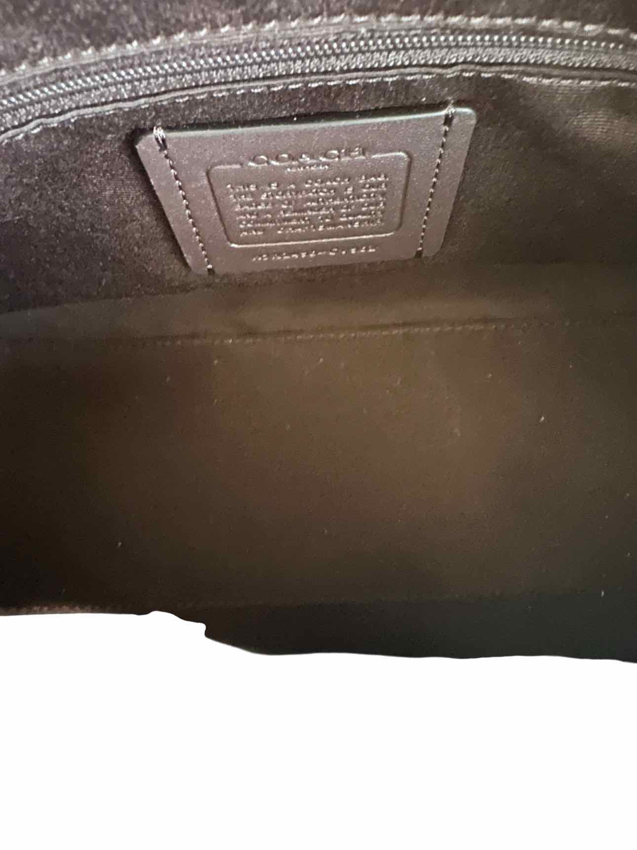 Coach Small Rowan Satchel Black Leather Satchel
