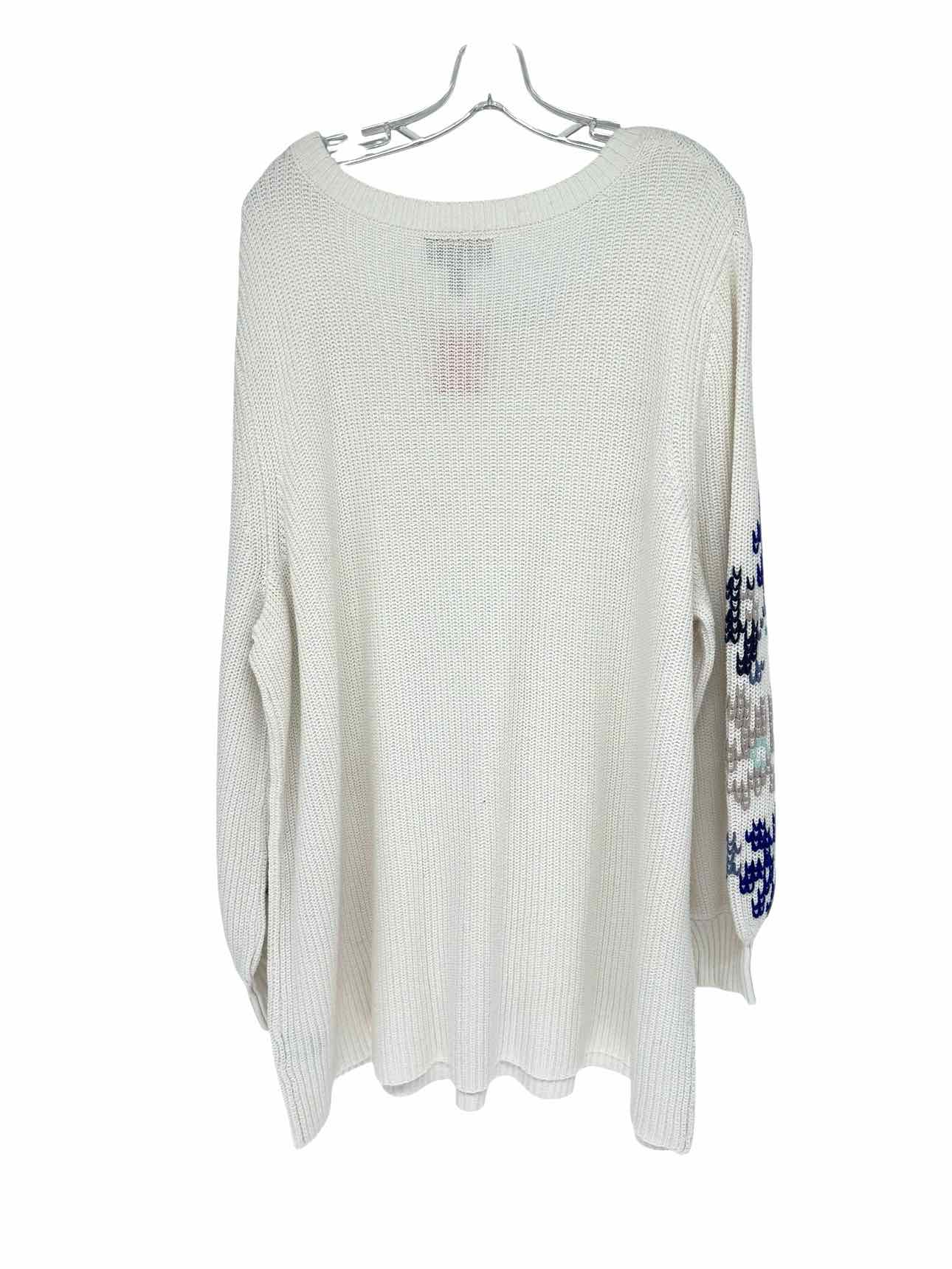 Lane Bryant White Size 26/28 Sweater