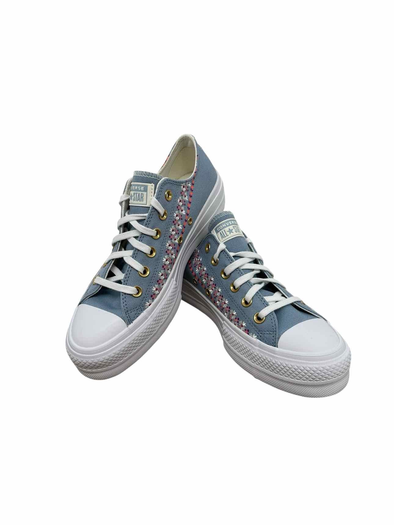 Converse Liftox Chuck Taylor All Star Lift Platform Low Gray Sneakers Shoe Size 8.5 **NEW**