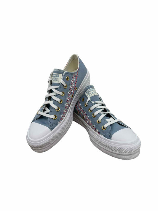 Converse Liftox Chuck Taylor All Star Lift Platform Low Gray Sneakers Shoe Size 8.5  **NEW**