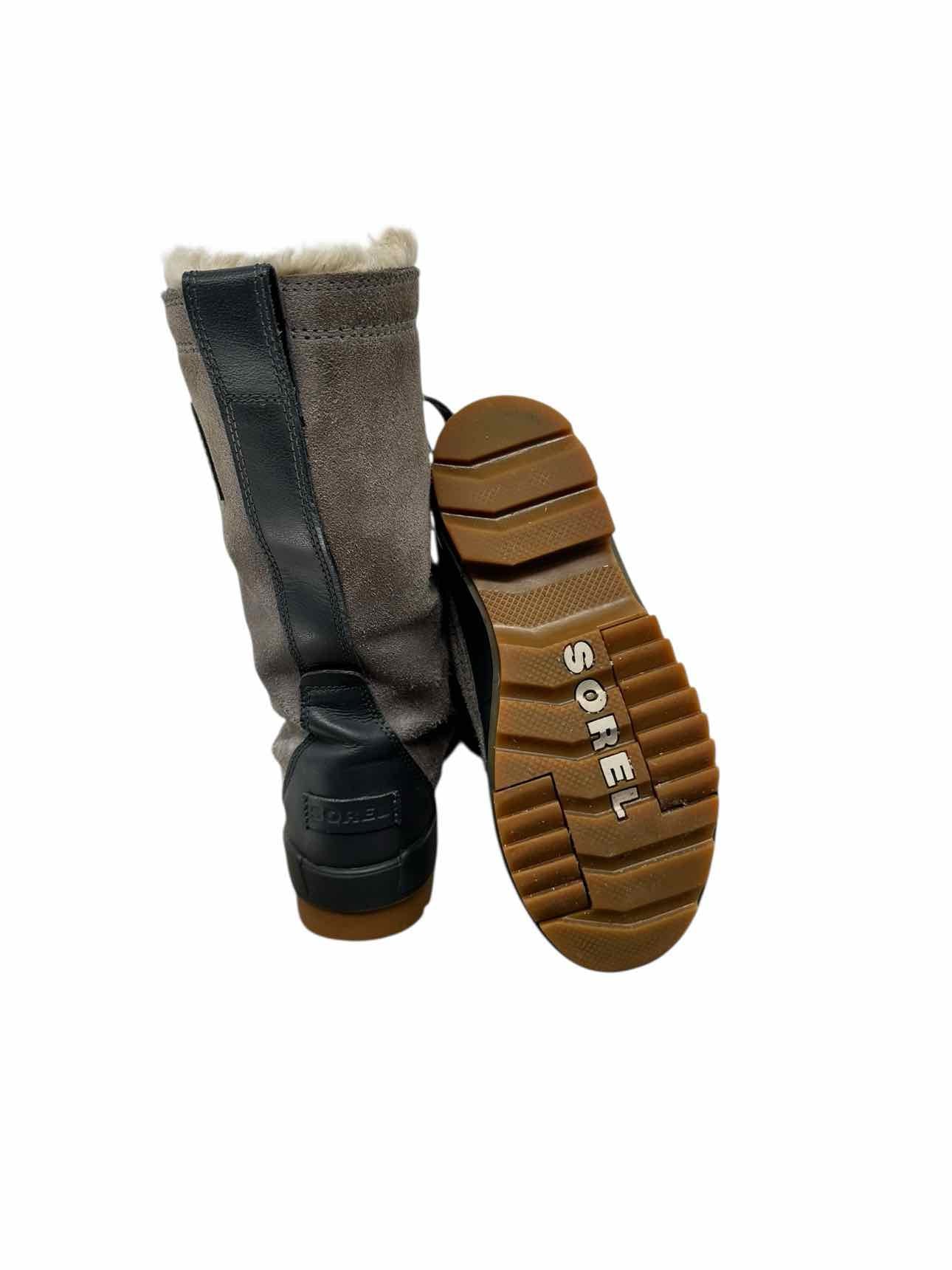 Sorel Tivoli Tall Parc Boots Gray Shoe Size 7.5