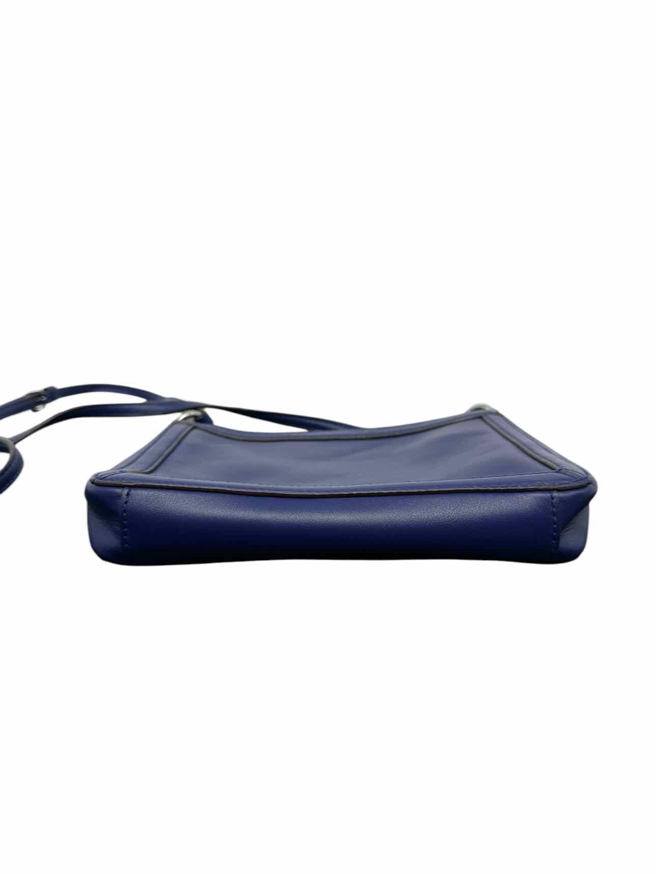 Ralph Lauren Blue Leather Crossbody